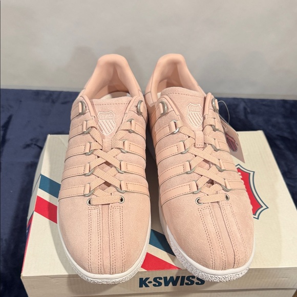 K-Swiss Shoes - K-Swiss Blush Pink Sneakers